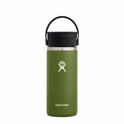 Hydro Flask 16oz Wide Mouth Flex Sip Lid Olive
