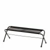 Snow Peak Mesh Folding Bench Black