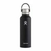 Hydro Flask 21oz Standard Mouth Stainless Steel Cap Black
