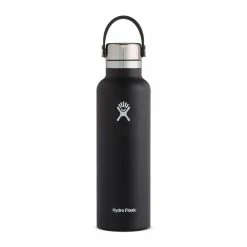 Hydro Flask 21oz Standard Mouth Stainless Steel Cap Black