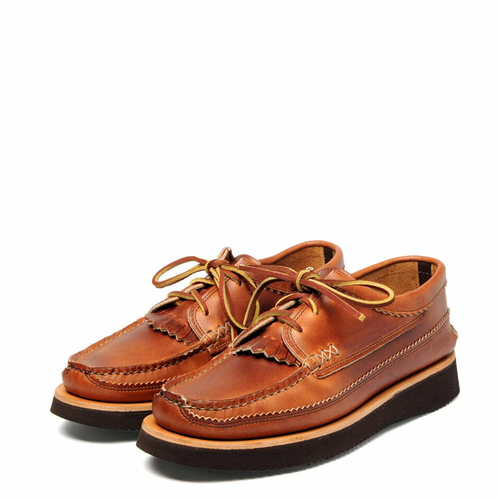 Yuketen Blucher DB W/ Kiltie Shoe C Whisky - Image 2