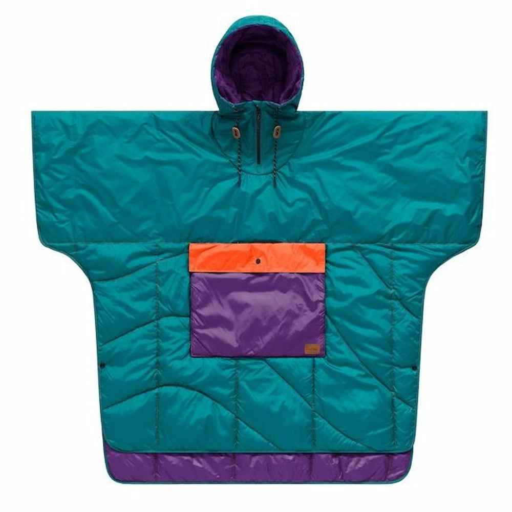 Rumpl NanoLoft Poncho Harbor Blue