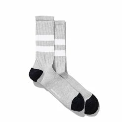 Norse Projects Bjarki Cotton Sport Socks Light Grey Melange