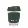 Barbour Glass Coffee Cup Green