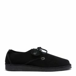 Yogi Johnny Marr Rishi Suede Shoe Black Mono