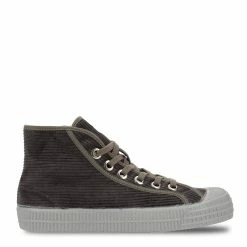 Novesta Star Dribble Corduroy Trainers D.Grey / Grey