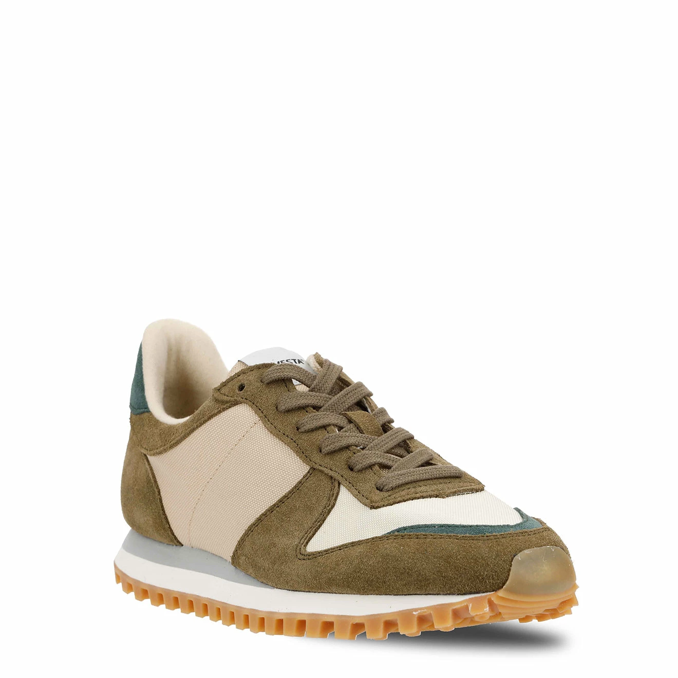Novesta Marathon Trail Trainers Truffle / Pine / Transparent - Image 2