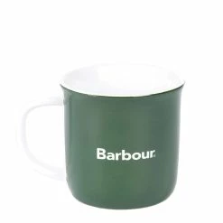 Barbour Ceramic Mug Green