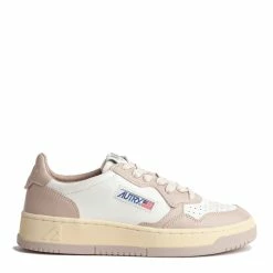 Autry Medalist Low Trainers White / Mushroom