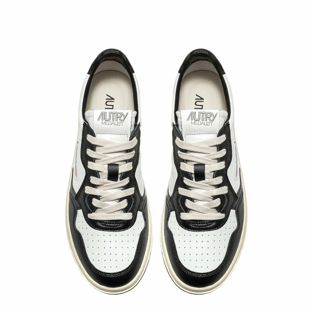 Autry Medalist Low Trainers Black / White - Image 3