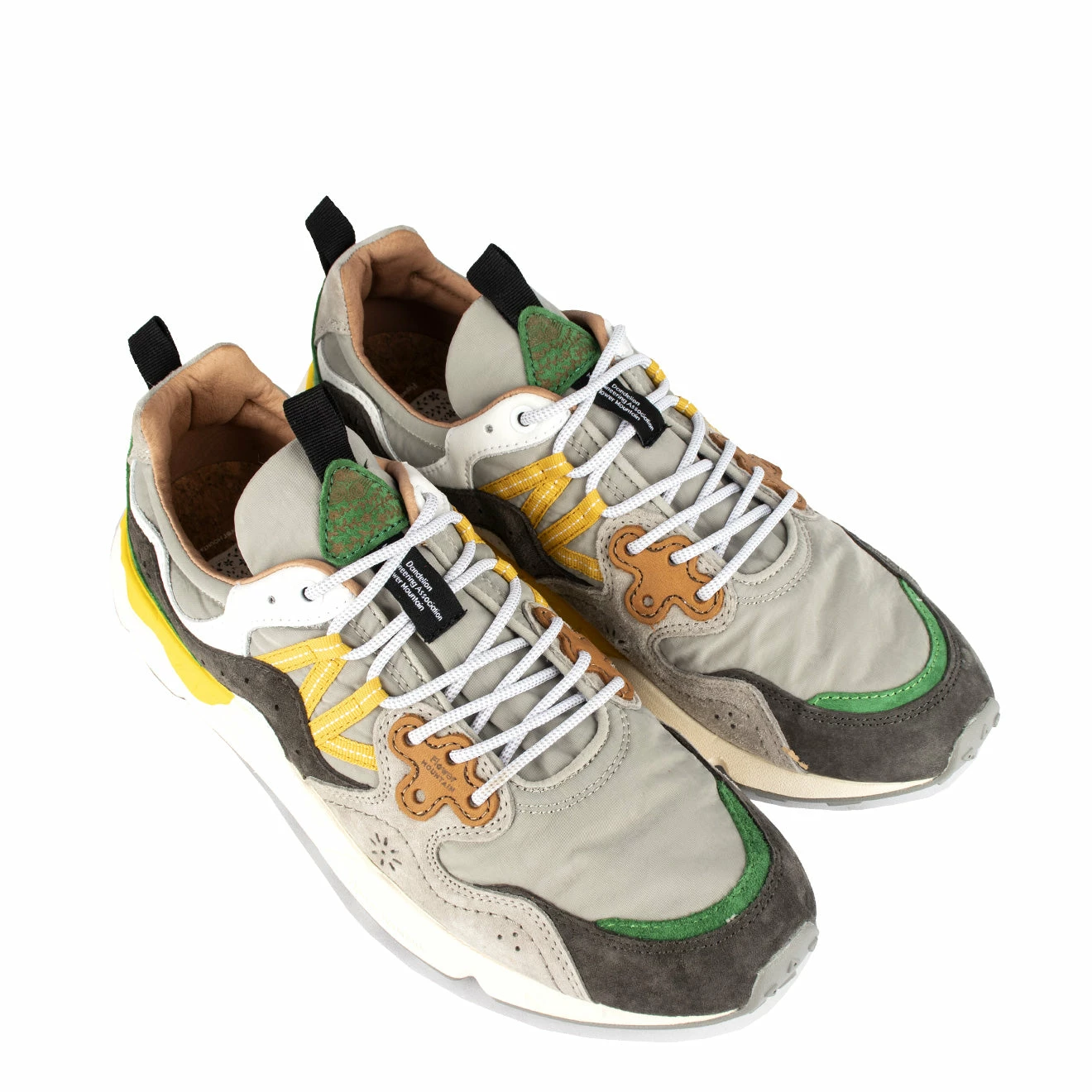 Flower Mountain Yamano 3 Man Trainers Anthracite Grey - Image 2