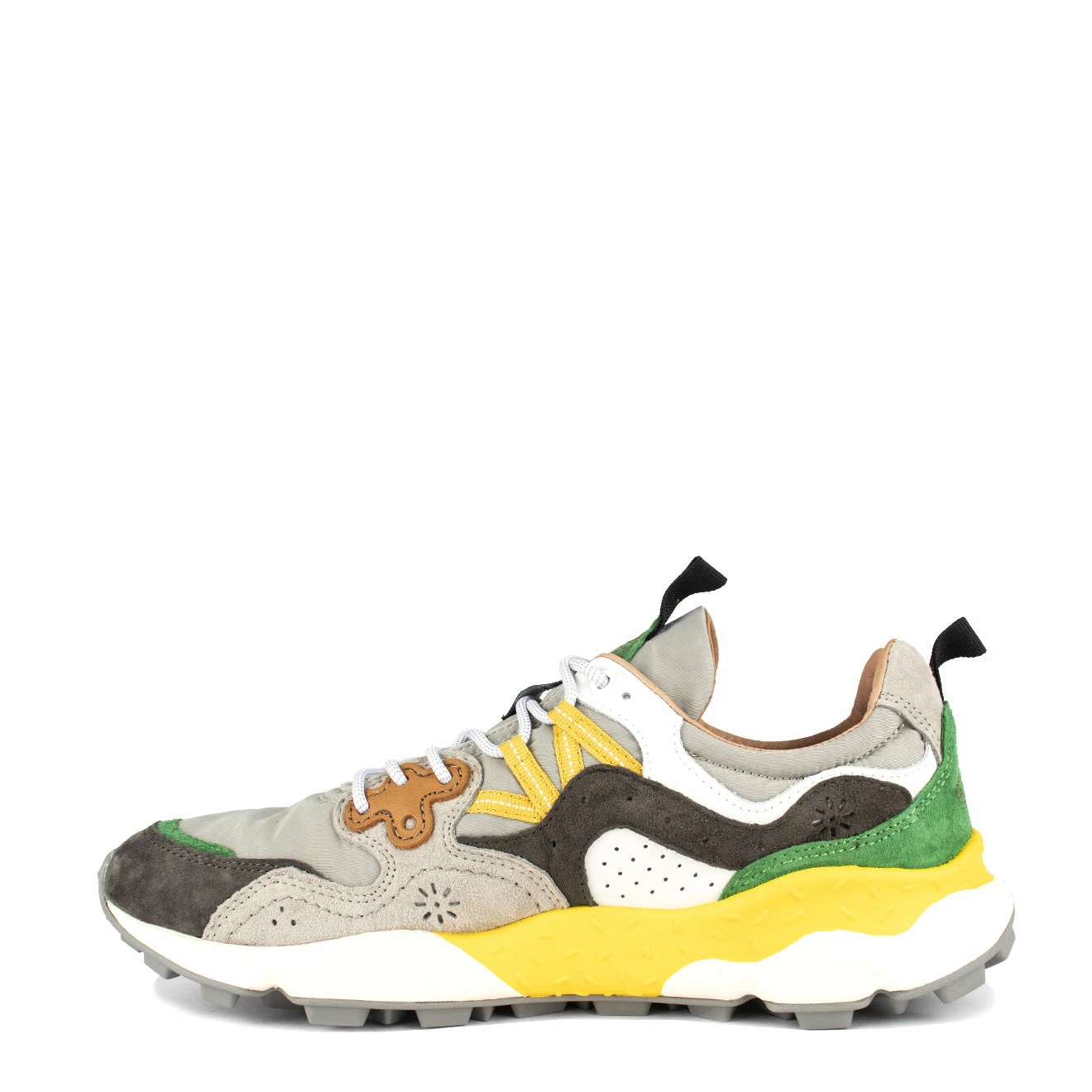 Flower Mountain Yamano 3 Man Trainers Anthracite Grey - Image 3