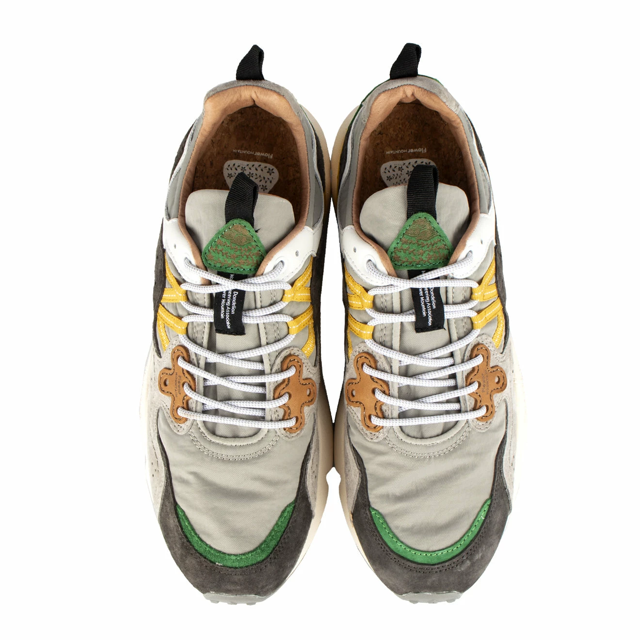 Flower Mountain Yamano 3 Man Trainers Anthracite Grey - Image 5