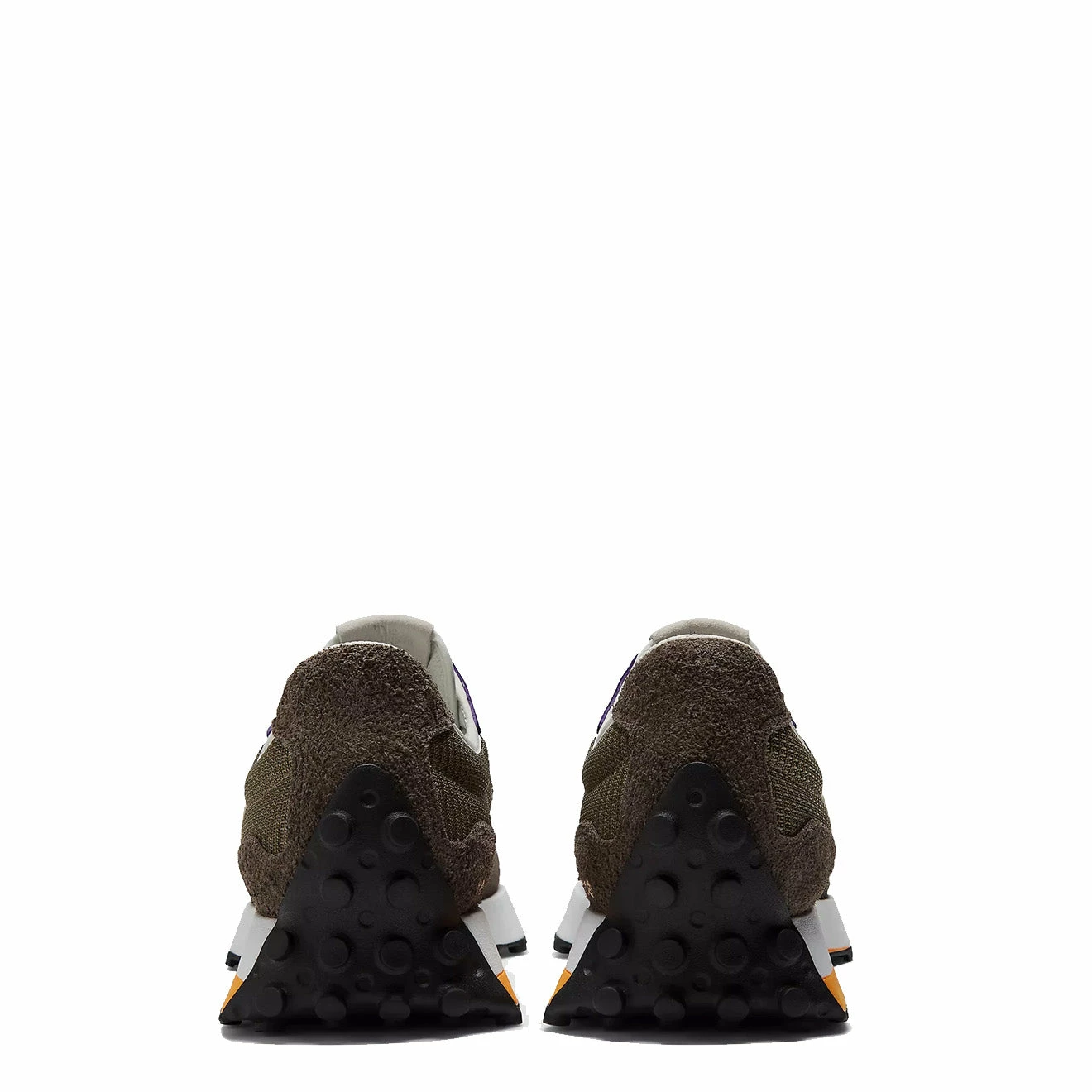 New Balance 327 Trainers True Camo / Black Plum - Image 4