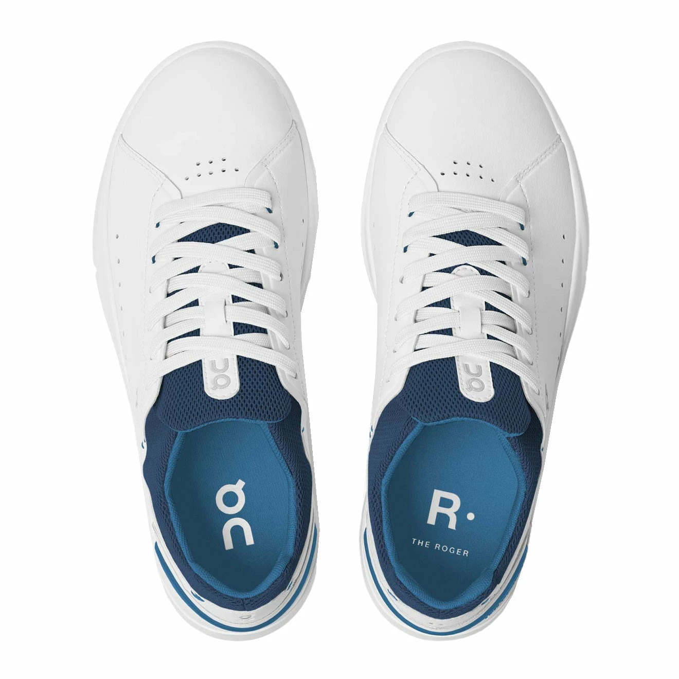 On Running The Roger Advantage White / Cobalt - Image 4