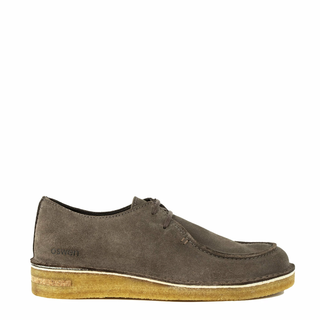 Oswen Ewaldi Suede Shoes Taupe