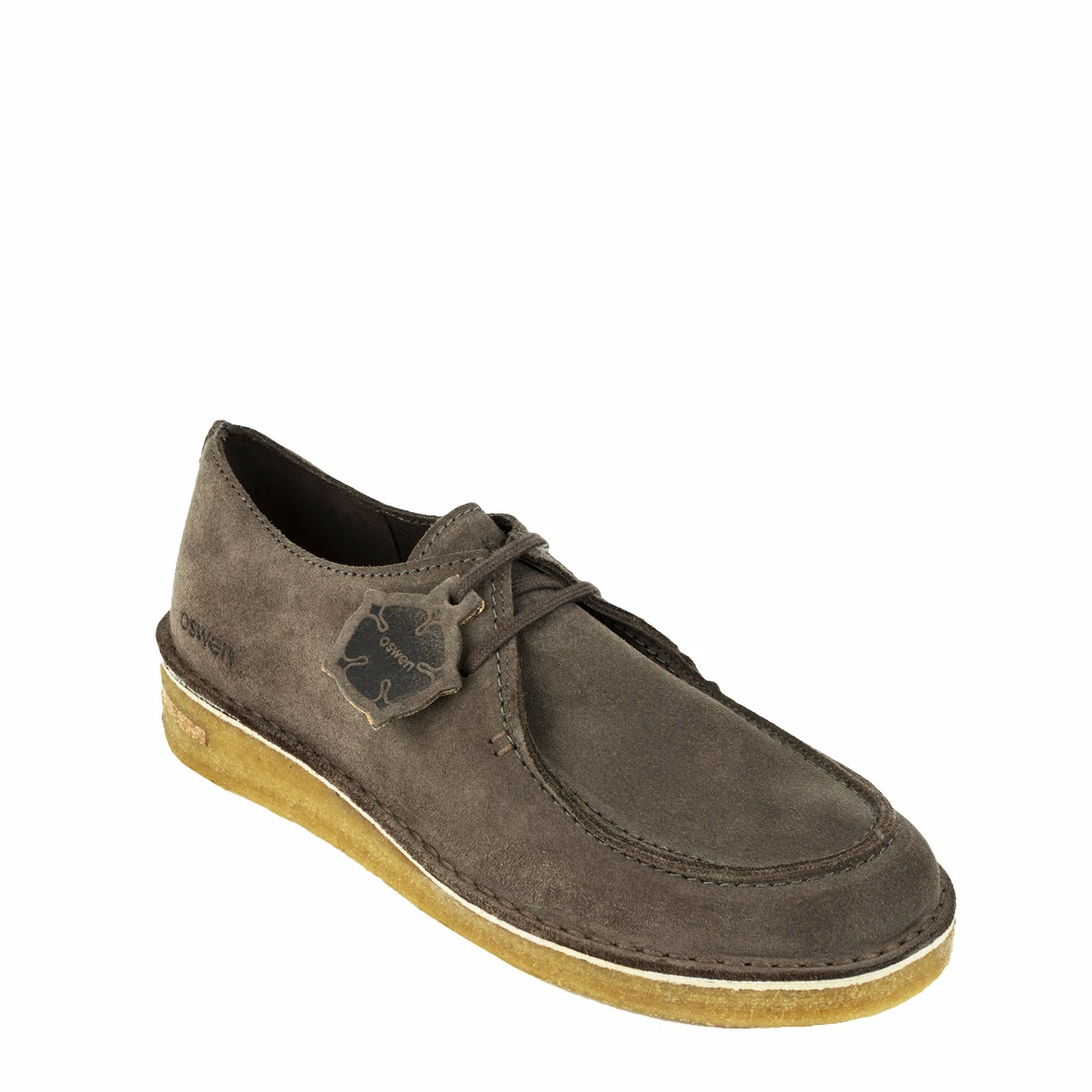 Oswen Ewaldi Suede Shoes Taupe - Image 2