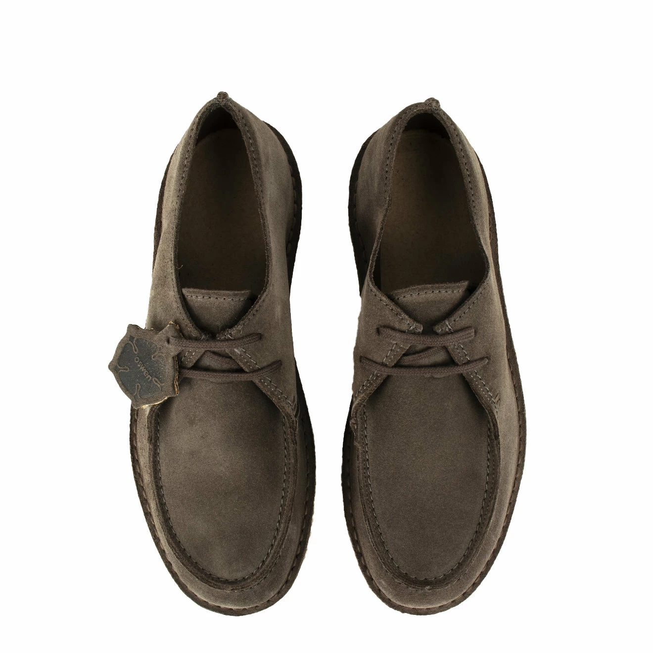 Oswen Ewaldi Suede Shoes Taupe - Image 7