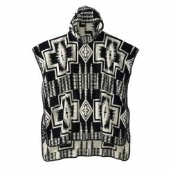 Pendleton Adult Hooded Towel Harding Black