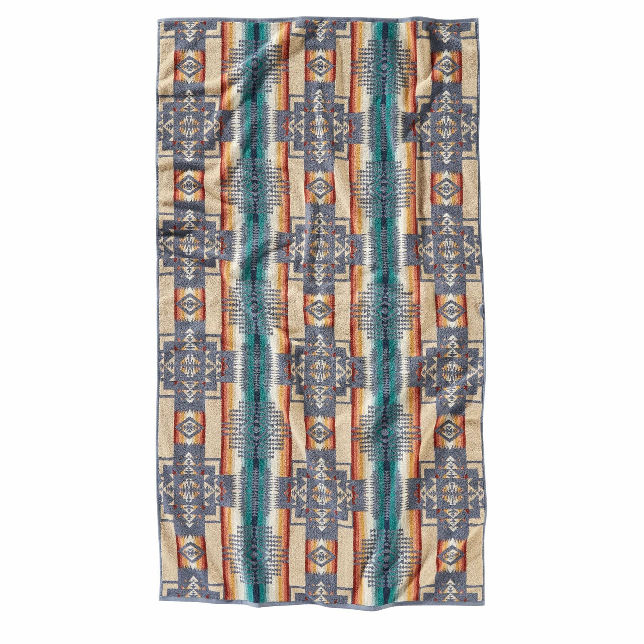 Pendleton Cotton Slate Towel Multi - Image 2