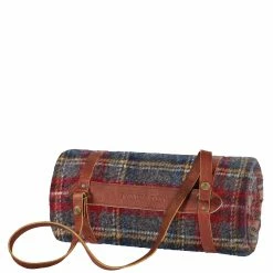 Pendleton Motor Robe With Leather Carrier Mr Charcoal Stewart