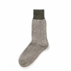 RoToTo Double Face Socks Olive / Khaki