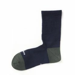 RoToTo Hybrid Merino Wool Socks Navy / Dark Green