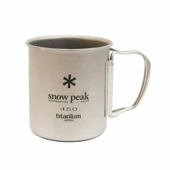 Snow Peak Single Wall 450 Mug Titanium