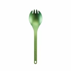 Snow Peak Titanium Spork Green