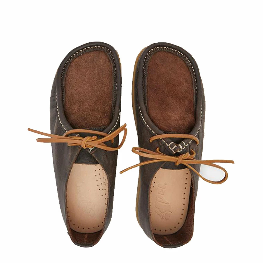 Yogi Willard Reverse Vamp Shoe Dark Brown - Image 3