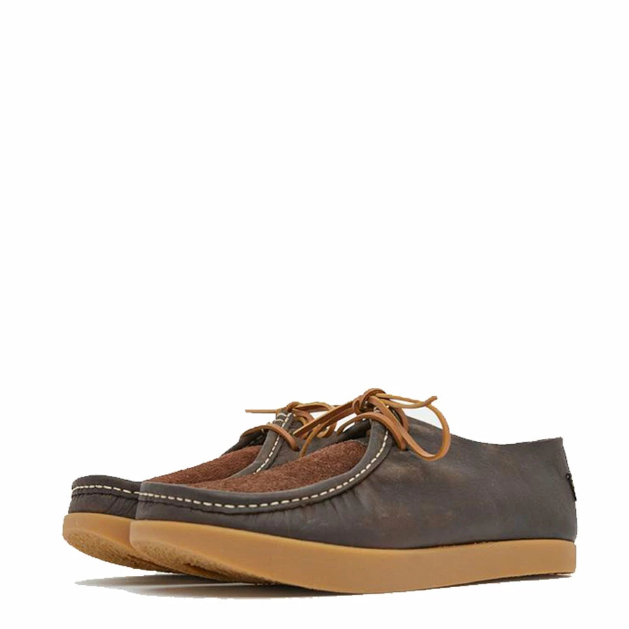 Yogi Willard Reverse Vamp Shoe Dark Brown - Image 2