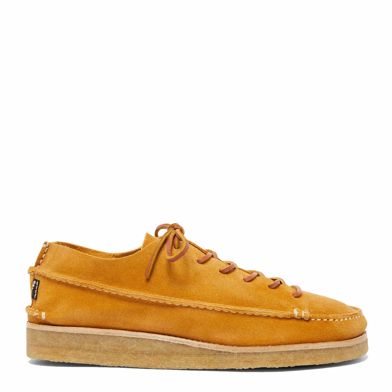 Yogi Finn Suede Lace Up Show On Crepe Turmeric