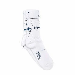 Rostersox Paint Socks White