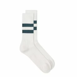 Norse Projects Bjarki Cotton Sport Socks Deep Teal